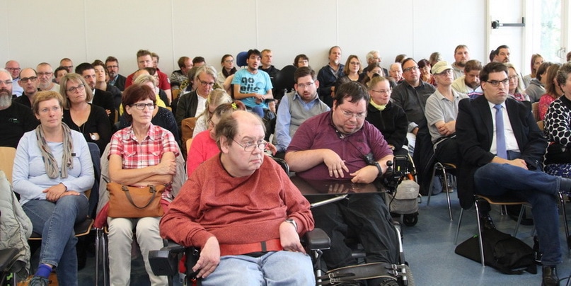 Politik-Veranstaltung mit Behindertenbeauftragter
