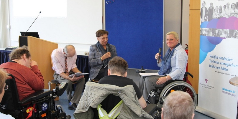 Politik-Veranstaltung mit Behindertenbeauftragter